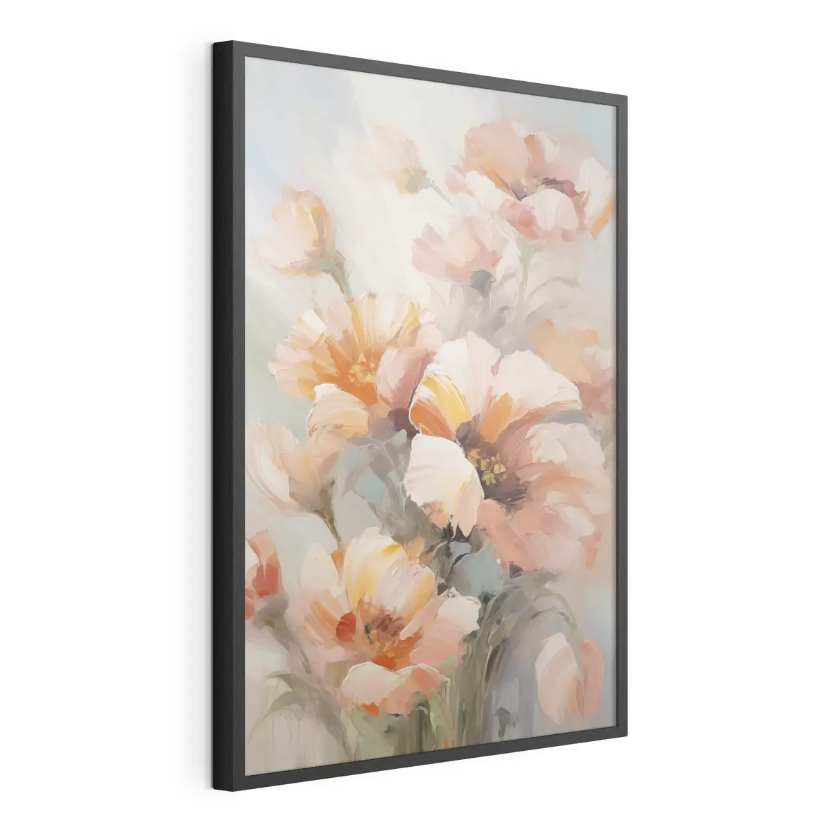 Poster Verfijnde bloemen, schilderijimitatie f50140