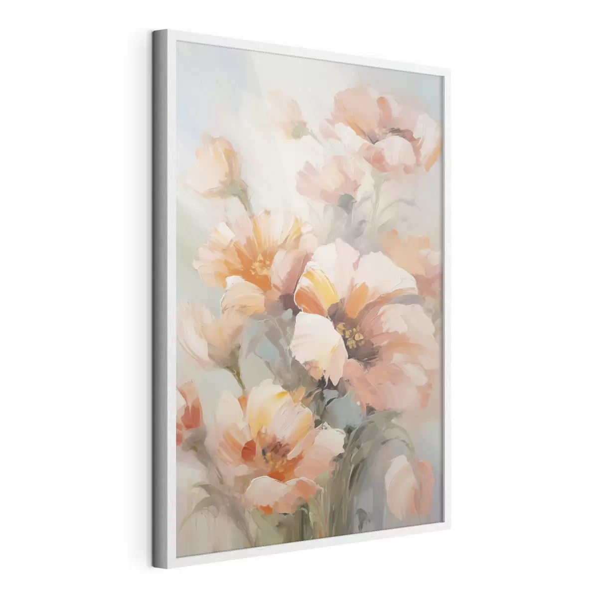 Poster Verfijnde bloemen, schilderijimitatie f50140