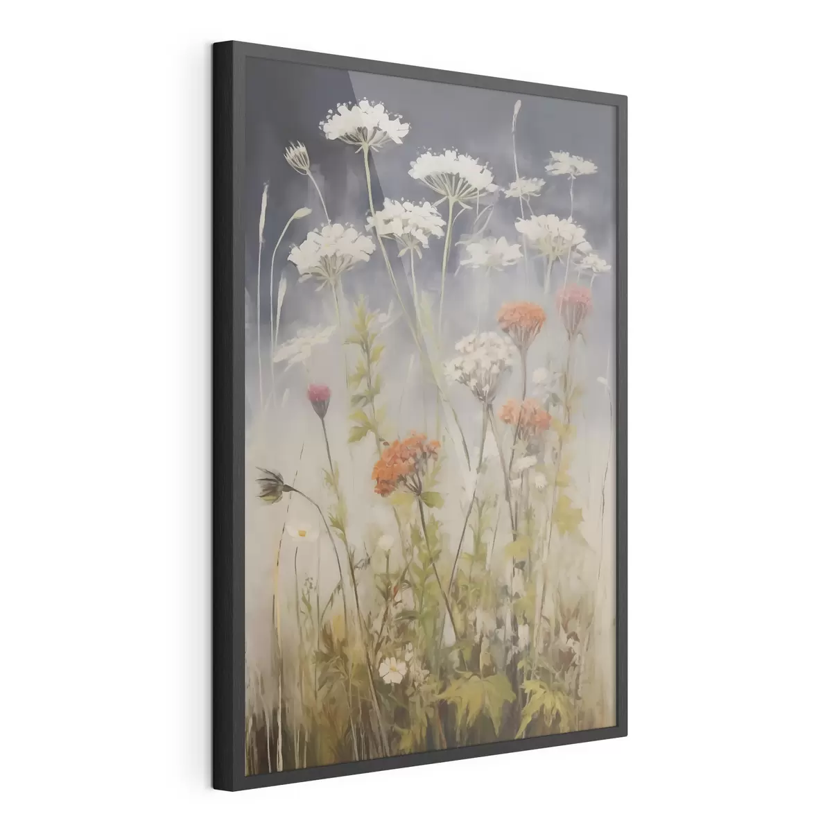 Poster Weidegrassen, schilderijimitatie f50142