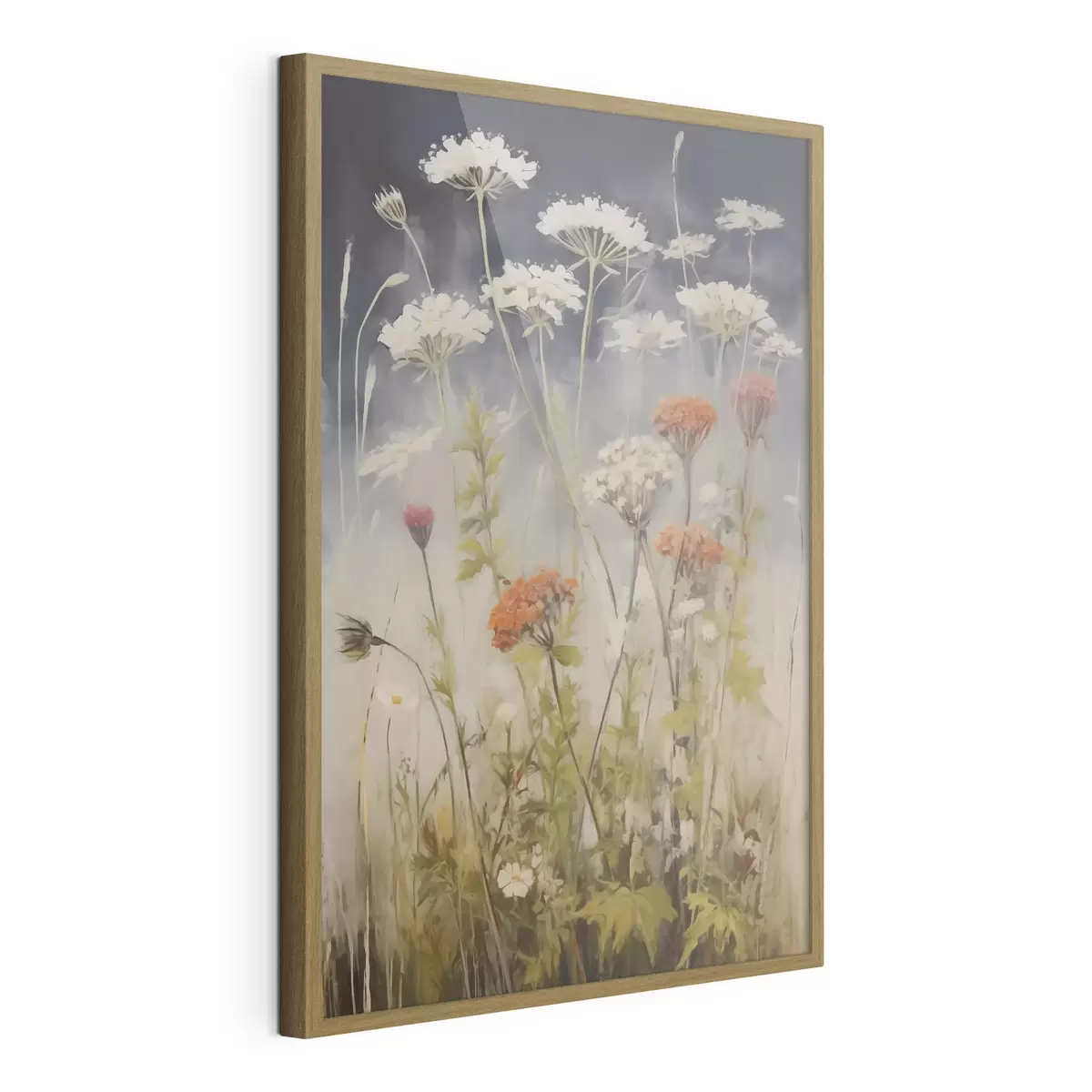 Poster Weidegrassen, schilderijimitatie f50142