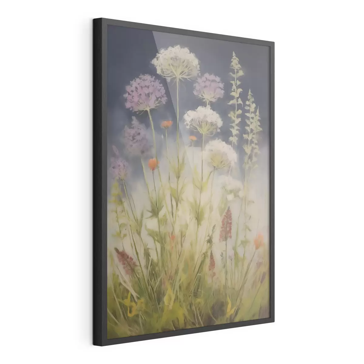 Poster Weidegrassen, schilderijimitatie f50143