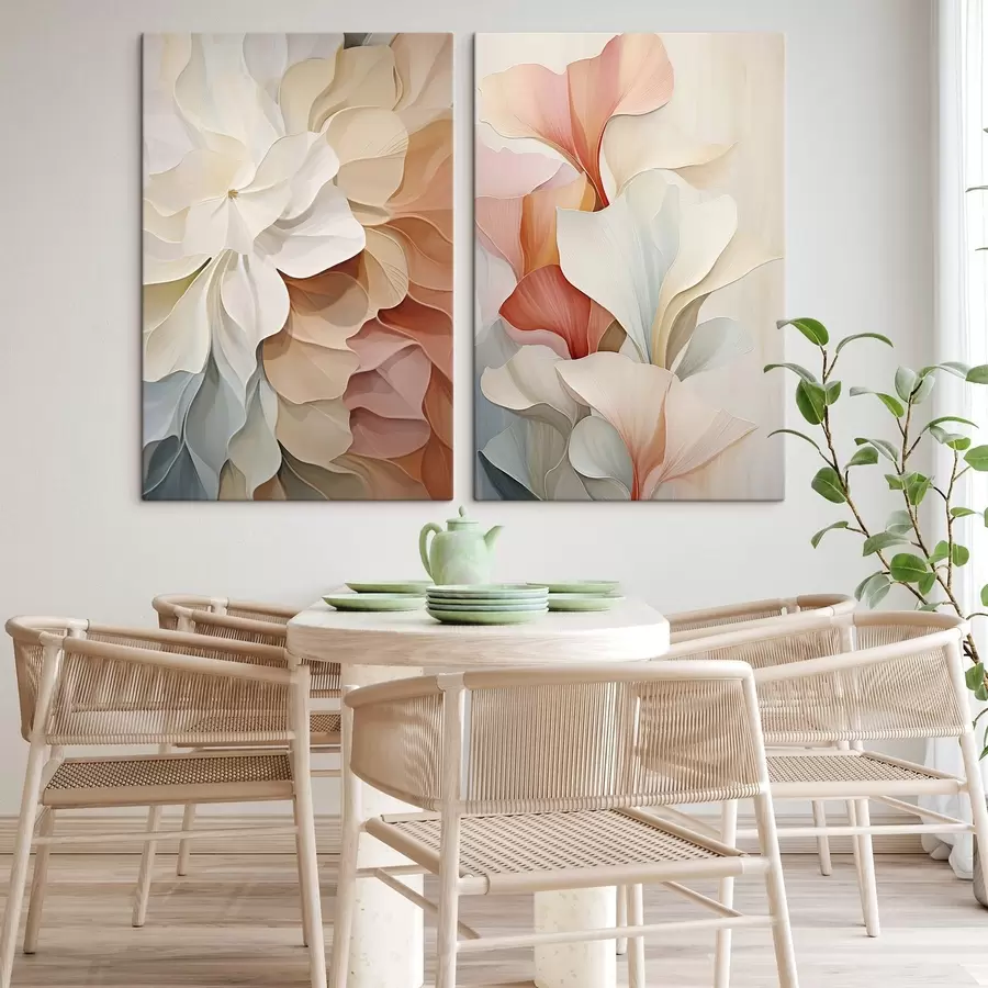  Schilderijen Abstractie, imitatie van de schilderkunst m30804