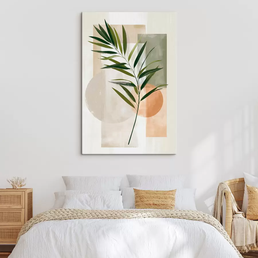  Schilderijen Botanische geometrische abstractie s50090
