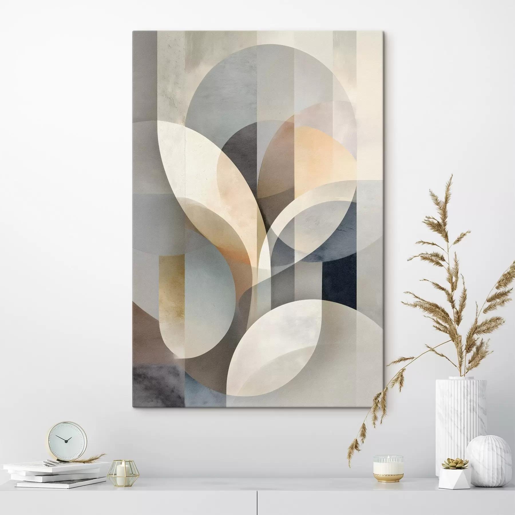  Schilderijen Abstracte stilisering van planten s49943
