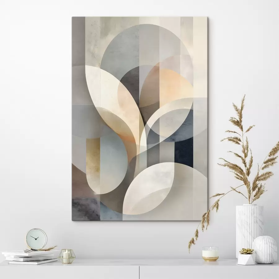  Schilderijen Abstracte stilisering van planten s49943