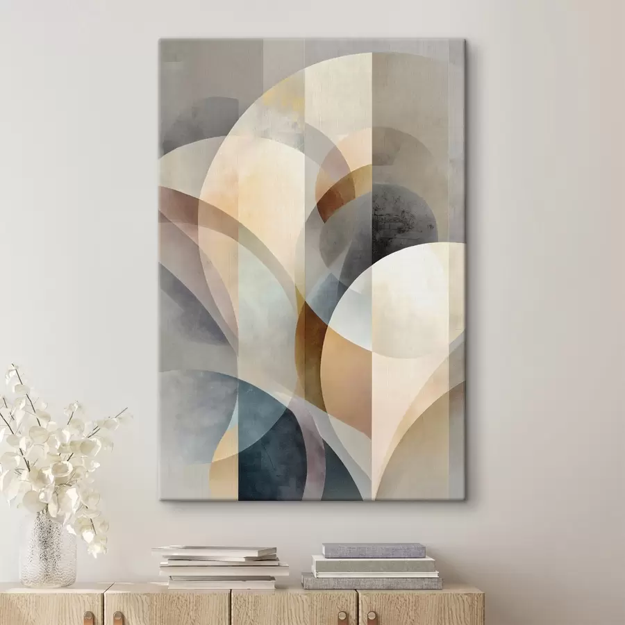  Schilderijen Abstracte stilisering van planten s49944