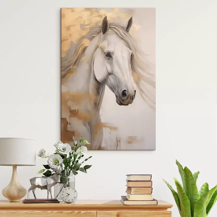  Schilderijen Paard, schilderijimitatie s50186