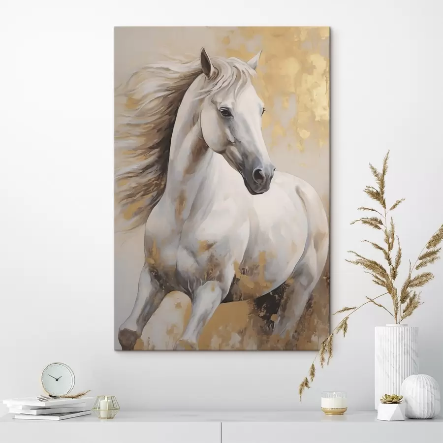  Schilderijen Paard, schilderijimitatie s50187