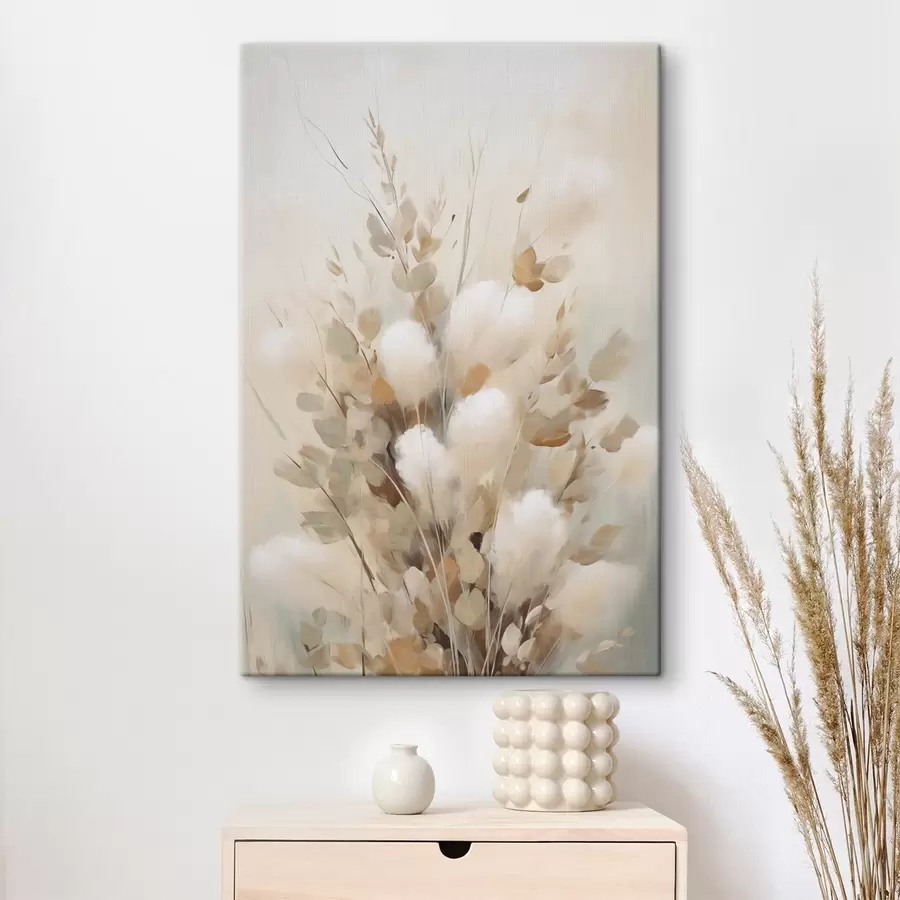  Schilderijen Vegetatie en droog gras, schilderijimitatie s50201