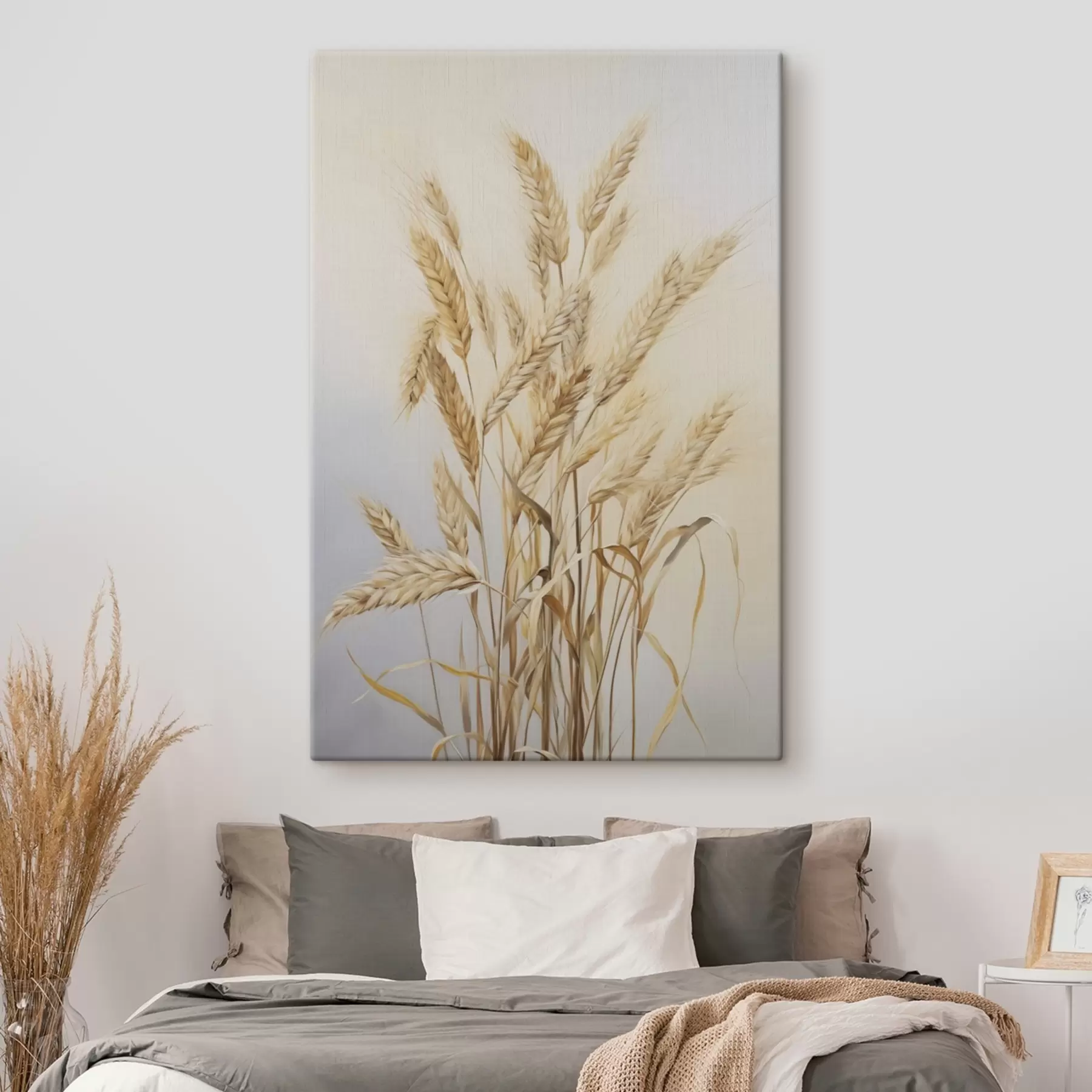 Schilderijen Tarwe, schilderij in imitatietechniek s50263