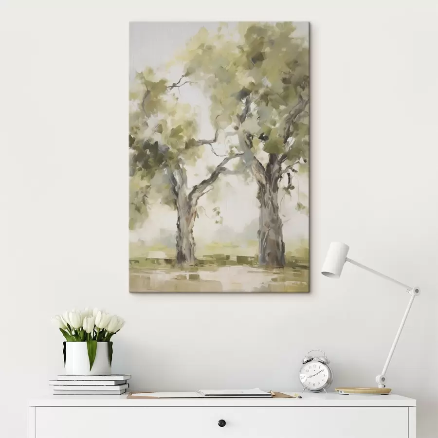  Schilderijen Bomen, schilderijimitatie s50275