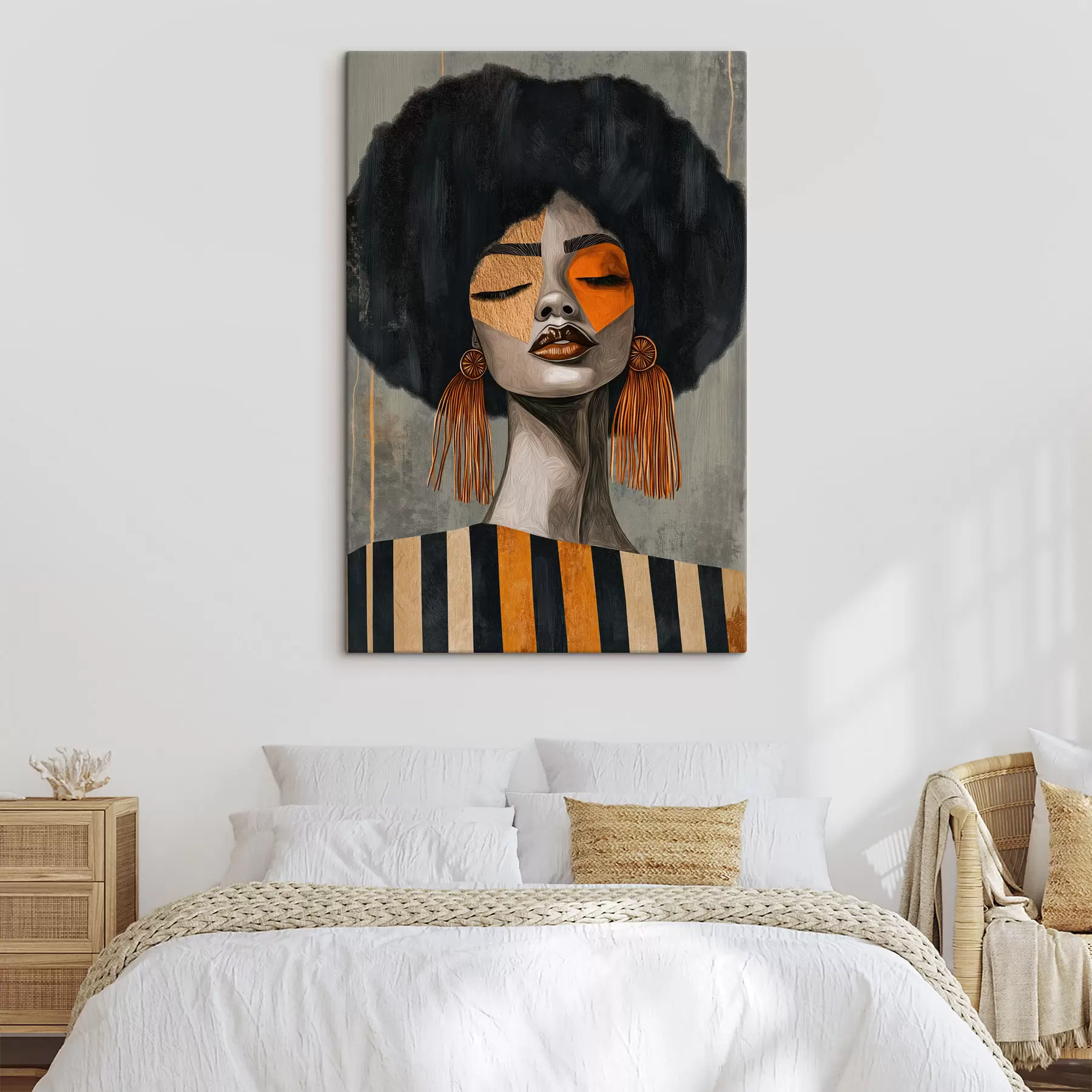  Schilderijen Afro-meisje s50336