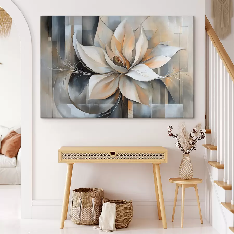  Schilderijen Abstract Magnolia s50348