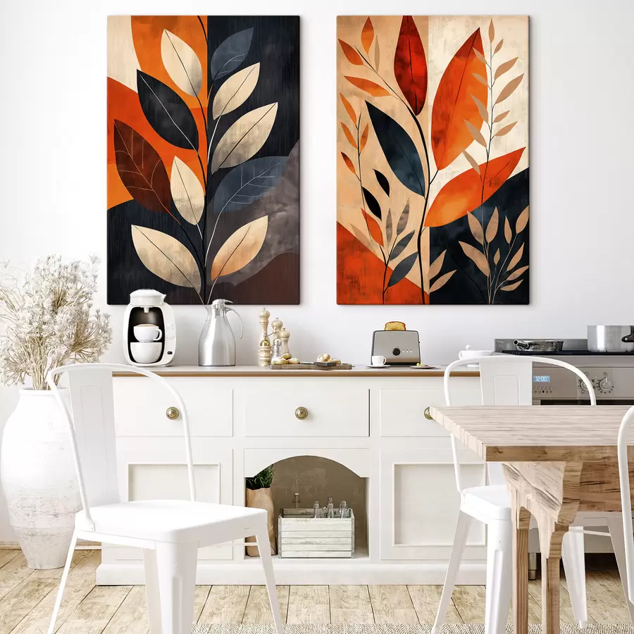 Fotobehang Herfstbladeren m30886