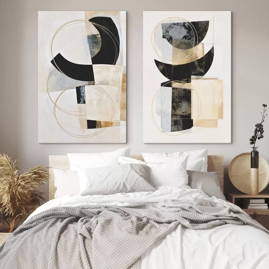  Schilderijen Abstracte samenstelling m30718
