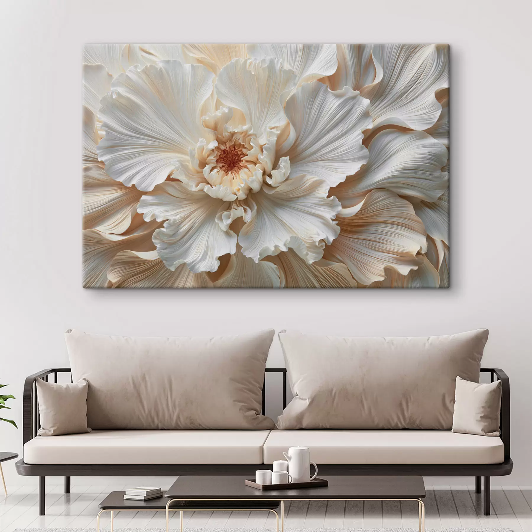  Schilderijen Abstracte bloem s50163