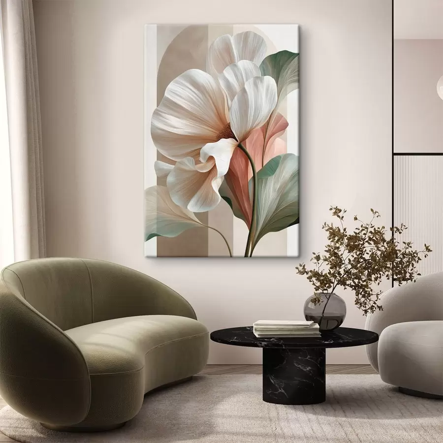  Schilderijen Abstracte bloem s50310