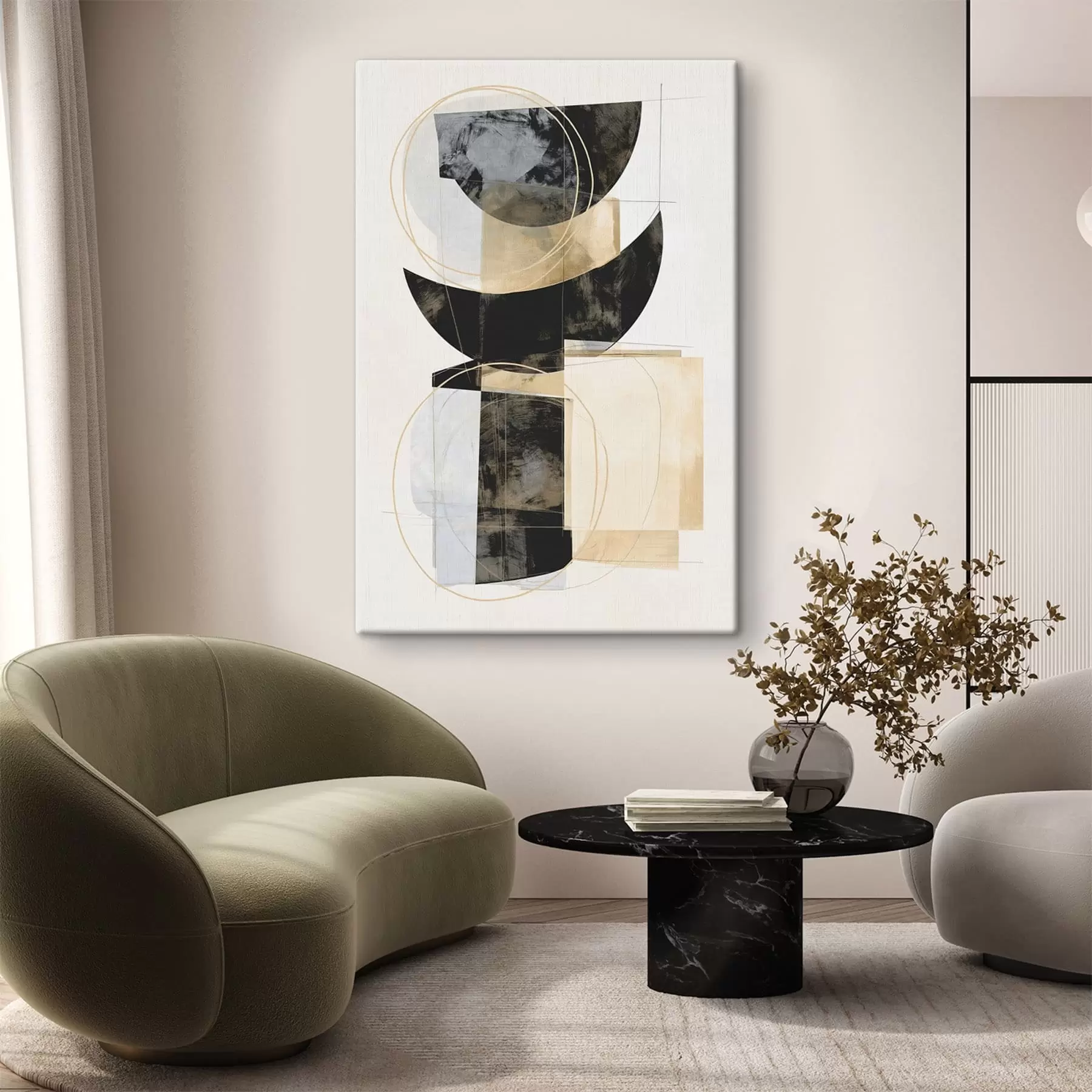  Schilderijen Abstracte samenstelling s50315