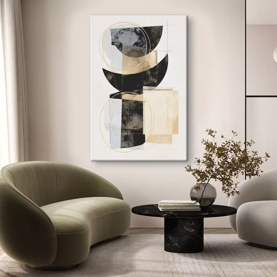  Schilderijen Abstracte samenstelling s50315