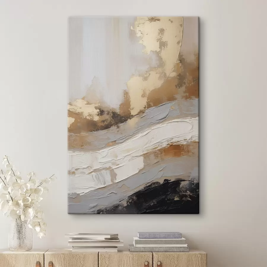  Schilderijen Abstractie, imitatie van de schilderkunst s50380