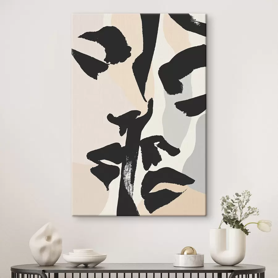  Schilderijen Abstracte gezichten s50459
