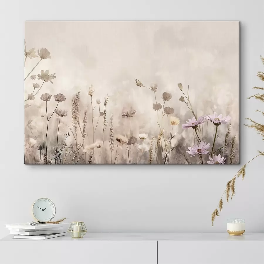  Schilderijen Tere weide vol wilde bloemen s50403
