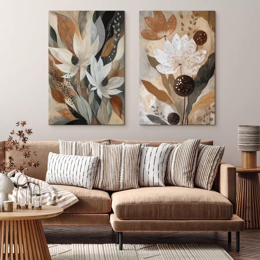 Fotobehang Abstracte bloemen m30987