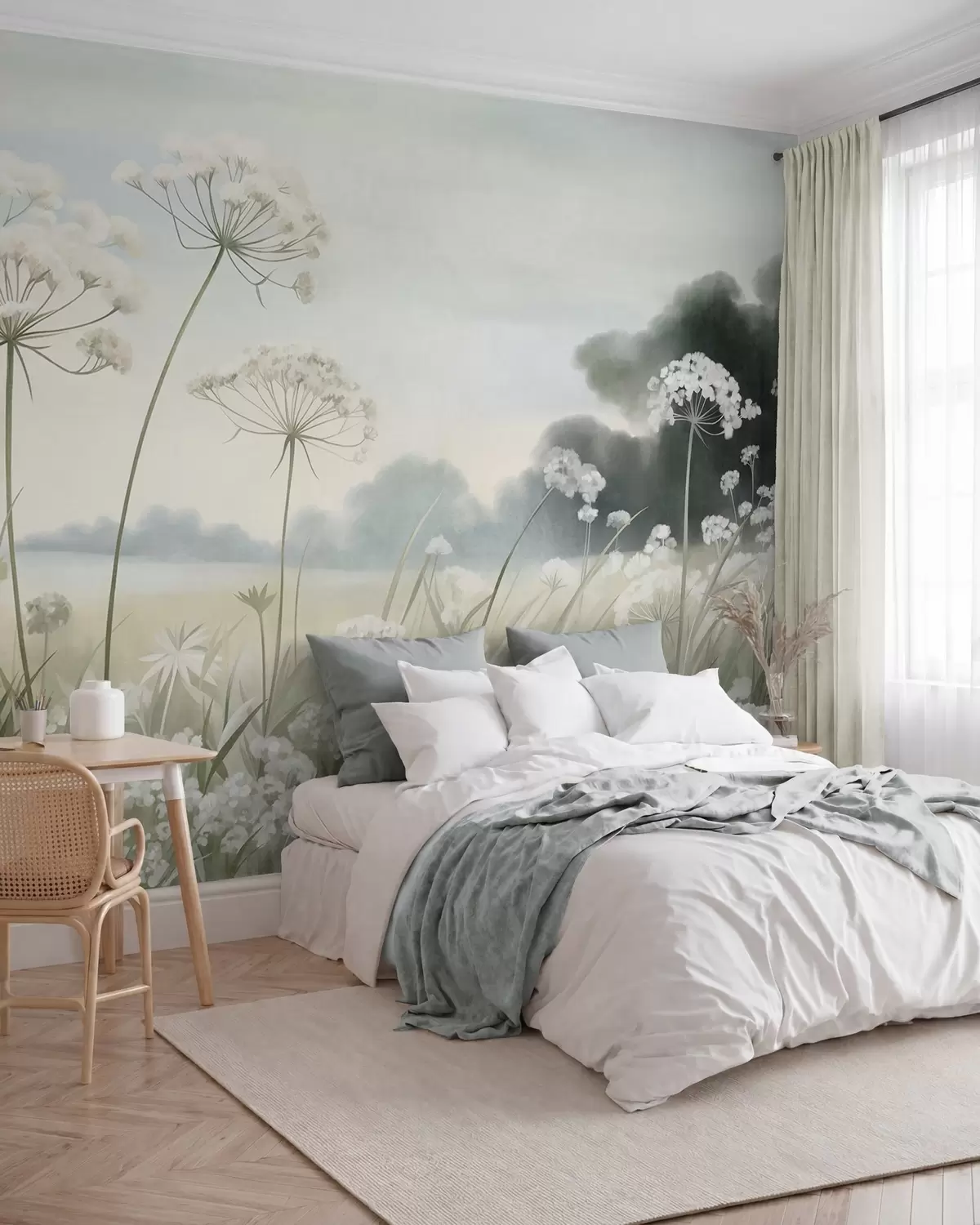 Fotobehang Weide in stilte w10032