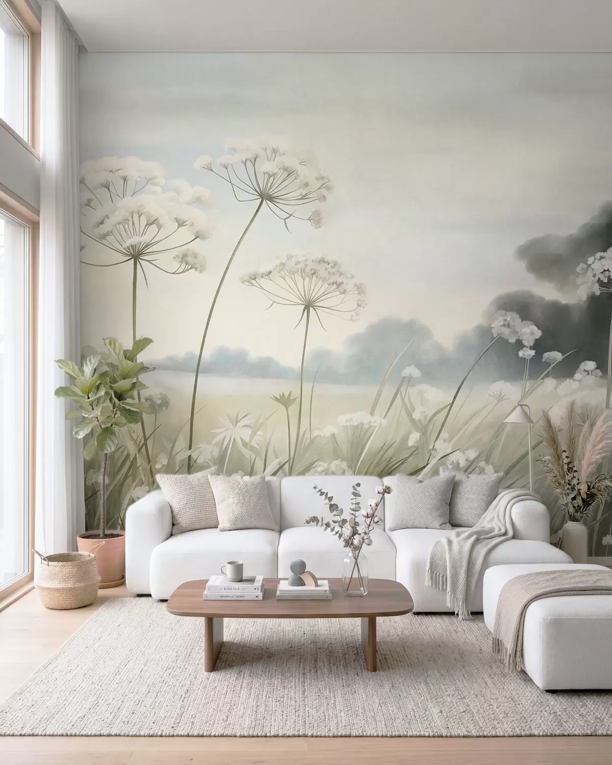Fotobehang Weide in stilte w10032