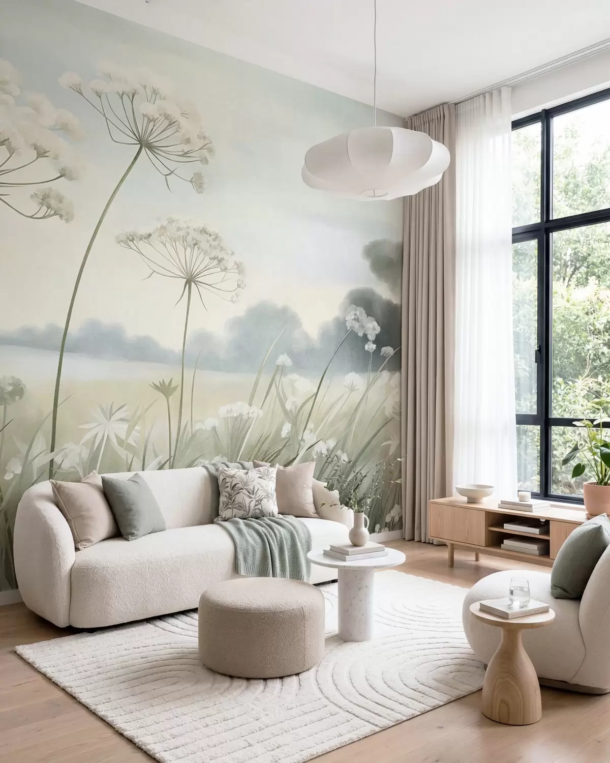 Fotobehang Weide in stilte w10032
