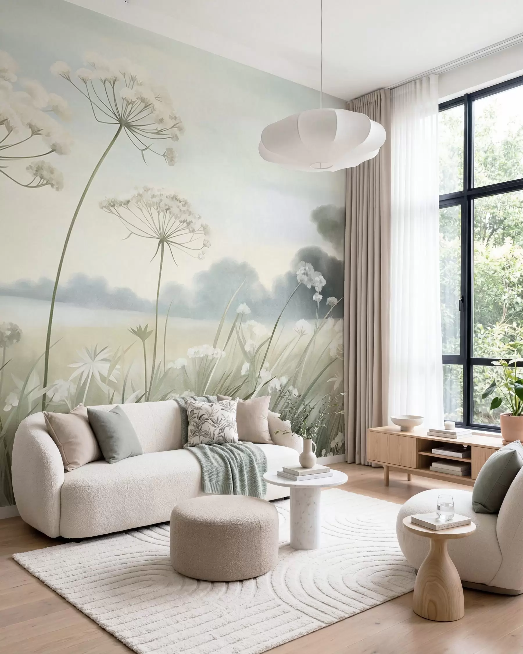 Fotobehang Weide in stilte w10032