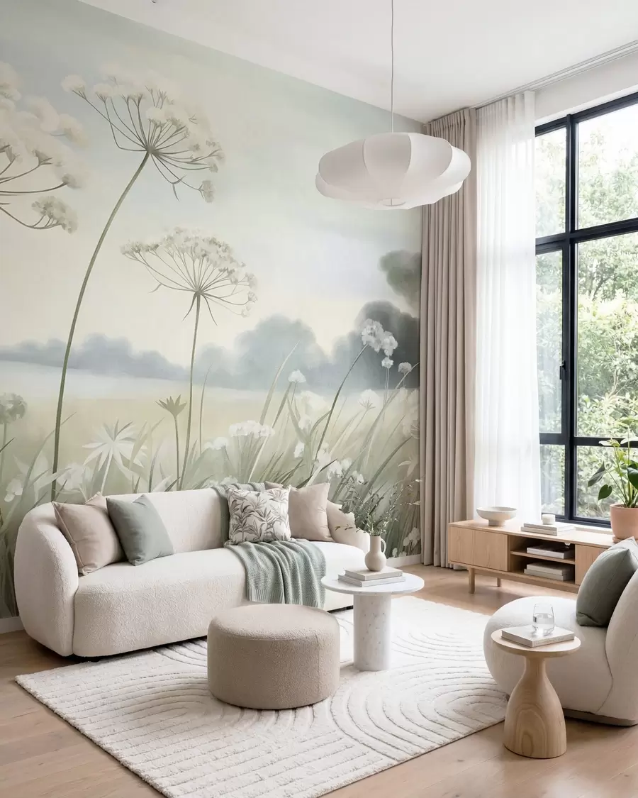 Fotobehang Weide in stilte w10032