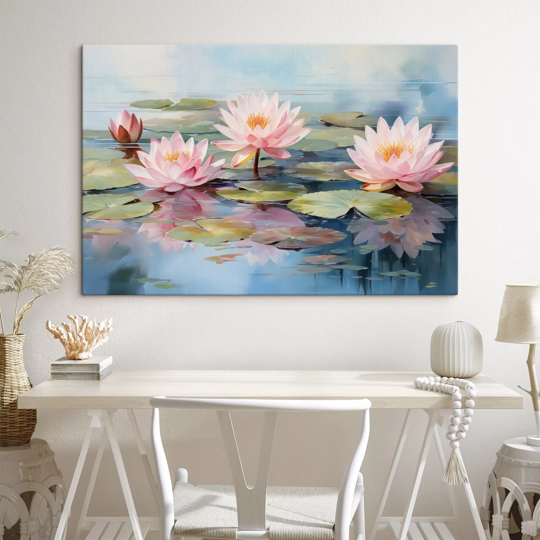  Schilderijen Lotusbloemen s50804
