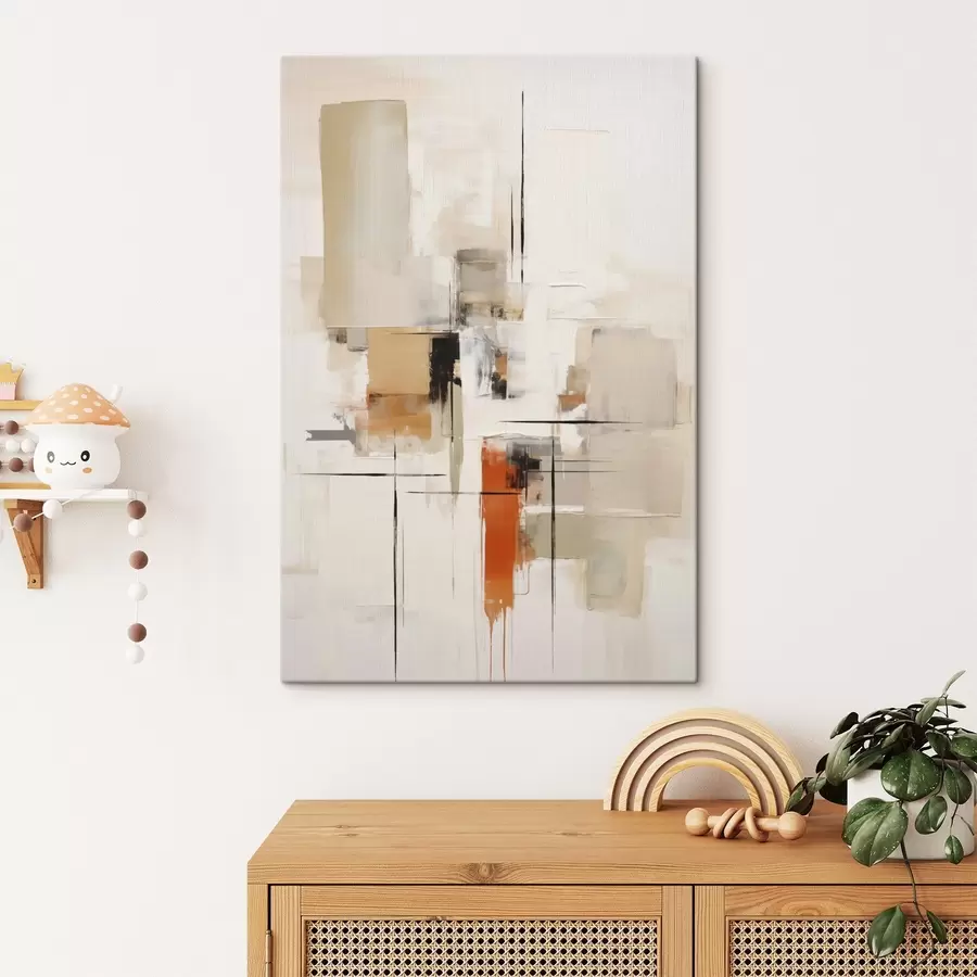  Schilderijen Abstractie, imitatie van de schilderkunst s50847