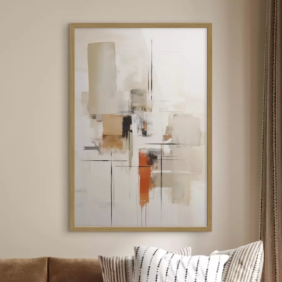 Fotobehang Abstractie, imitatie van de schilderkunst f50847