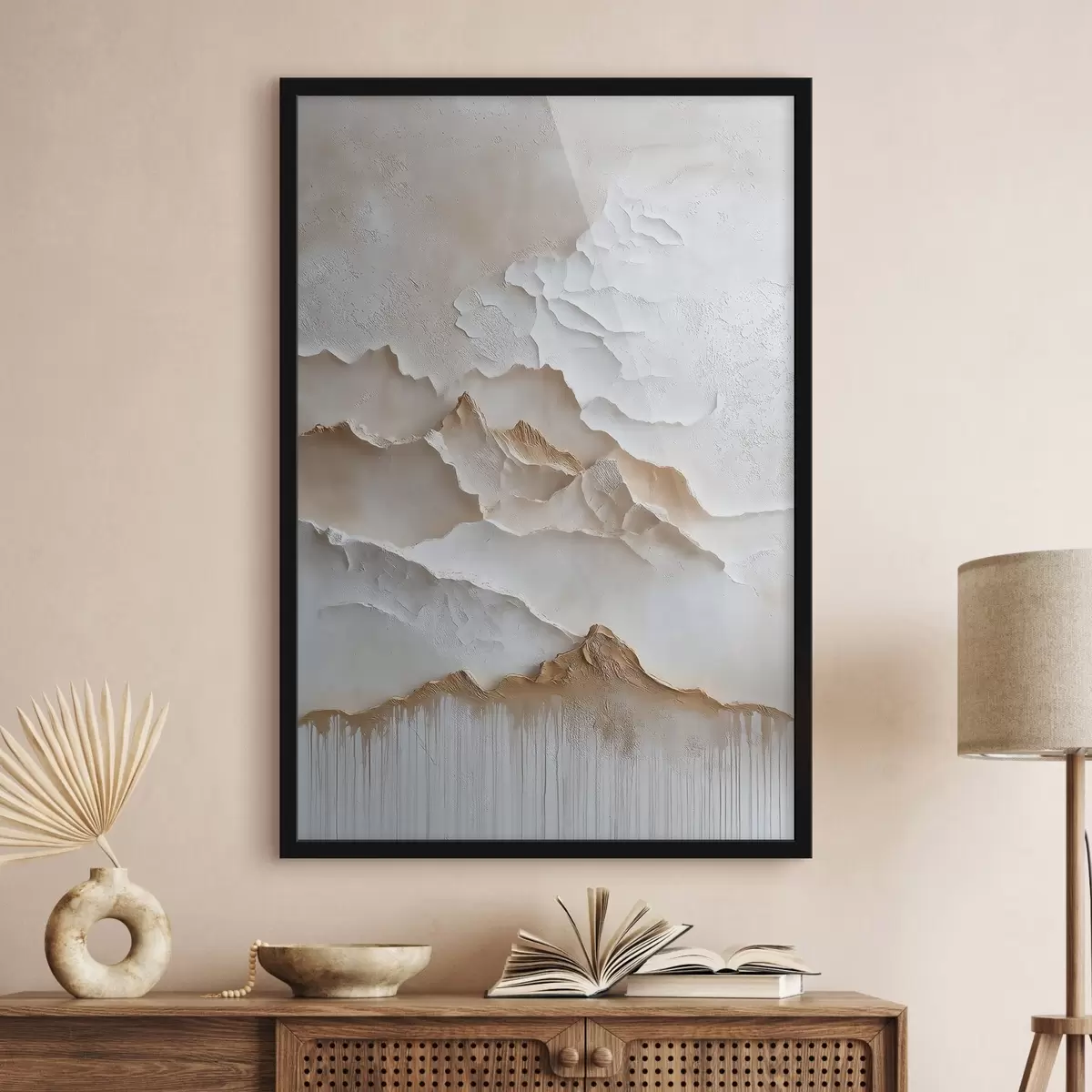 Poster Landschap na de orkaan Sandy f50738