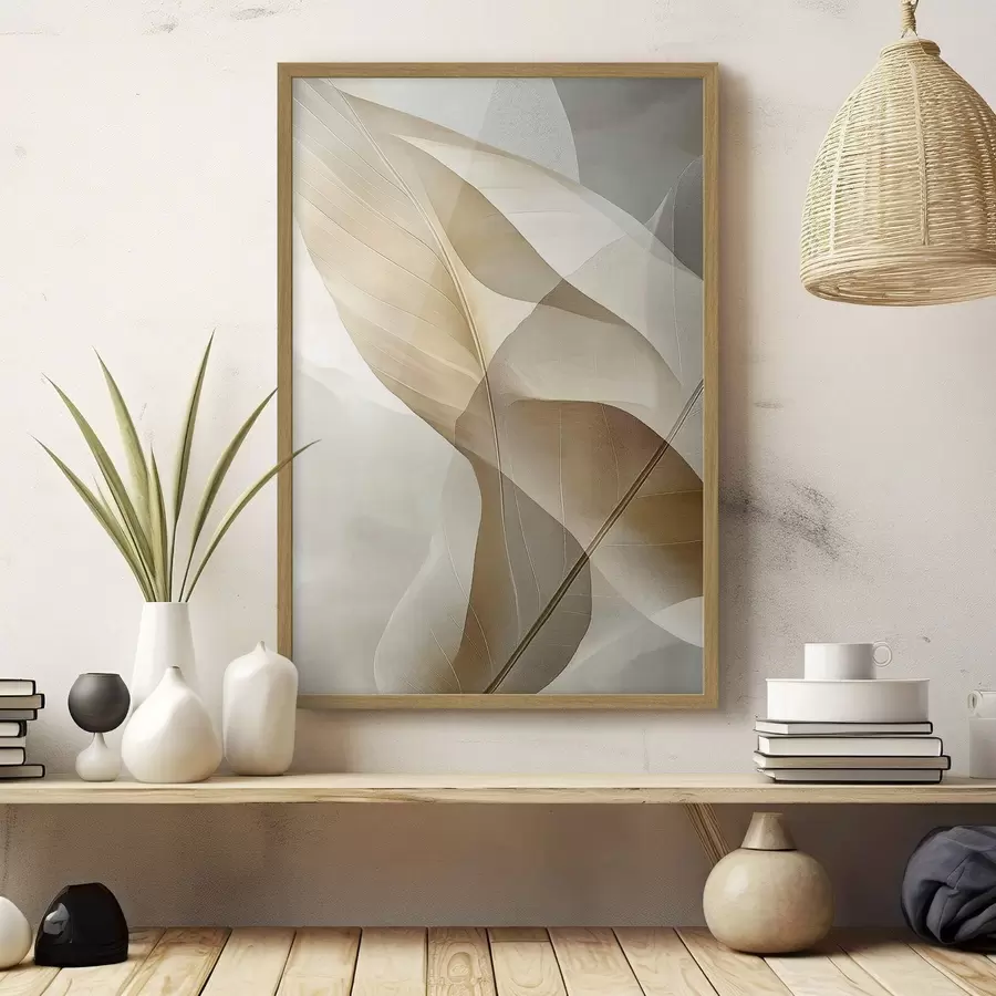 Fotobehang Zijde en Amber Curves f50739