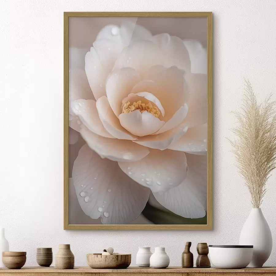 Fotobehang Poeder-theeroos f50744