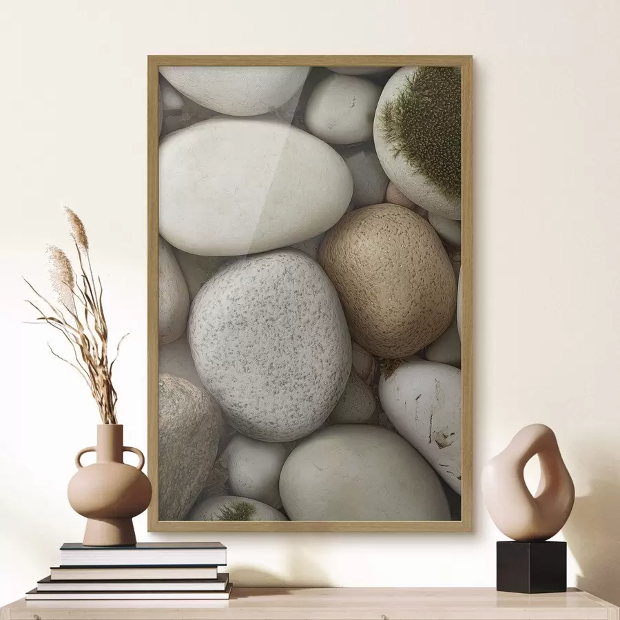 Fotobehang Zeekiezelstenen en Spa Harmony f50759