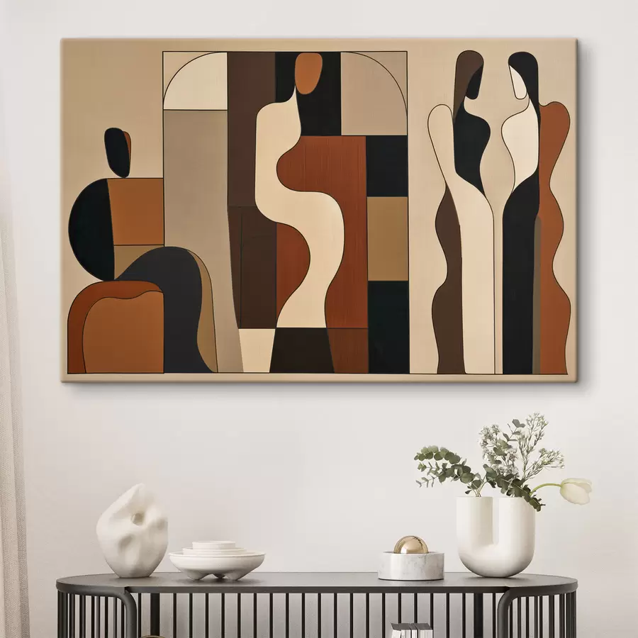  Schilderijen Abstracte figuren s50906