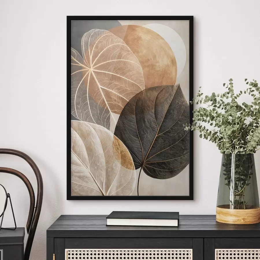 Fotobehang Abstracte bladeren f50718