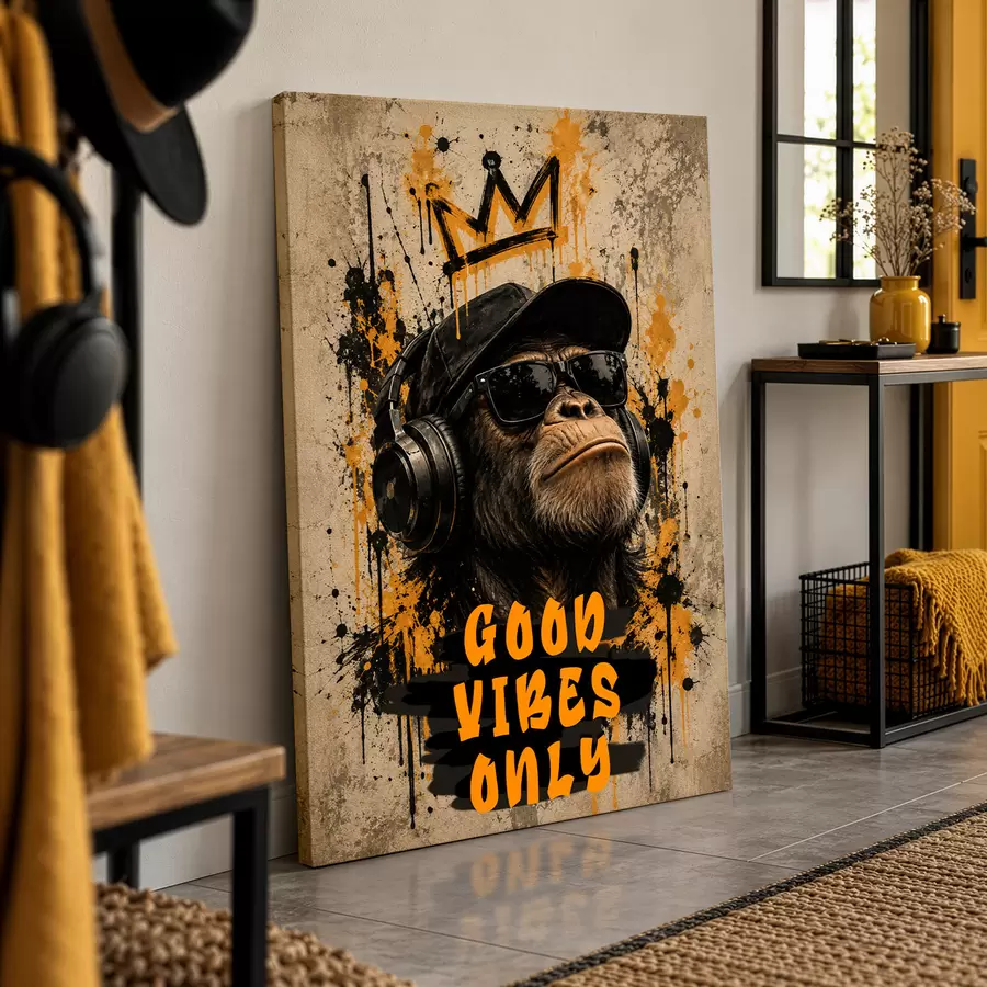  Schilderijen Koning van de goede vibes s50642