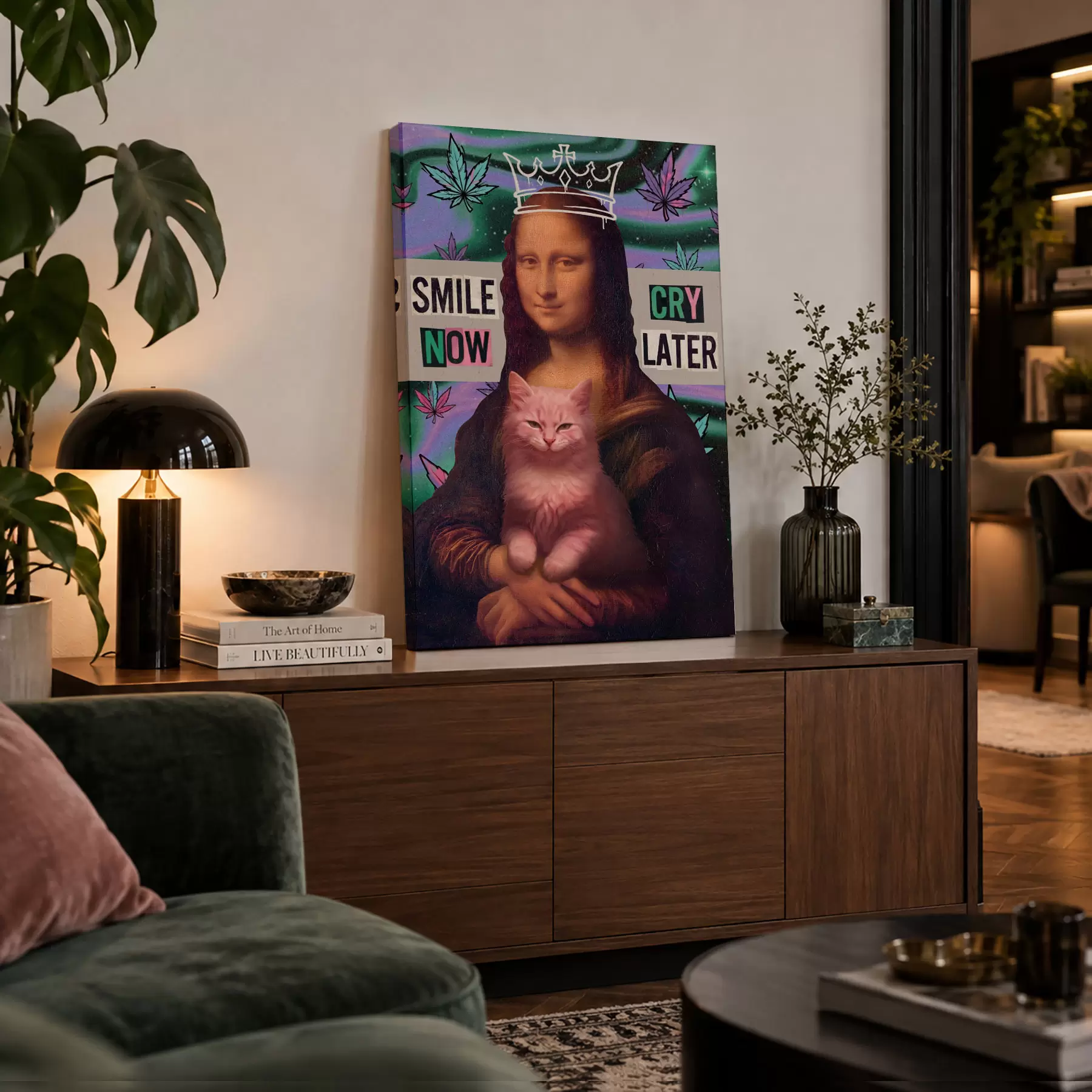  Schilderijen Mona met karakter s50650