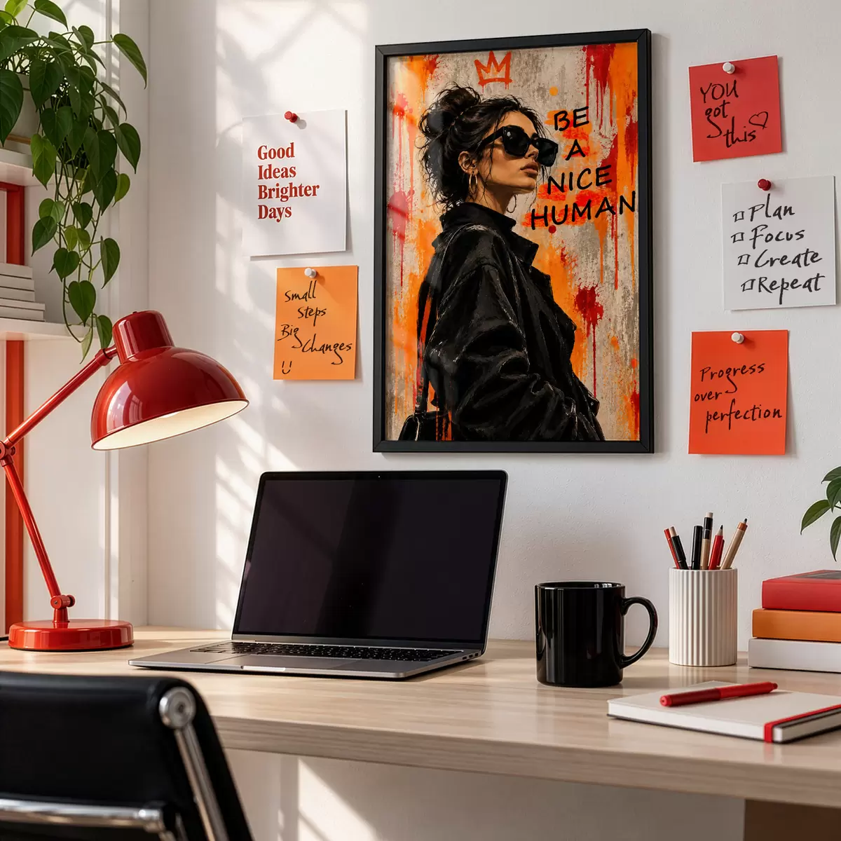 Poster Wees een goed mens f50647