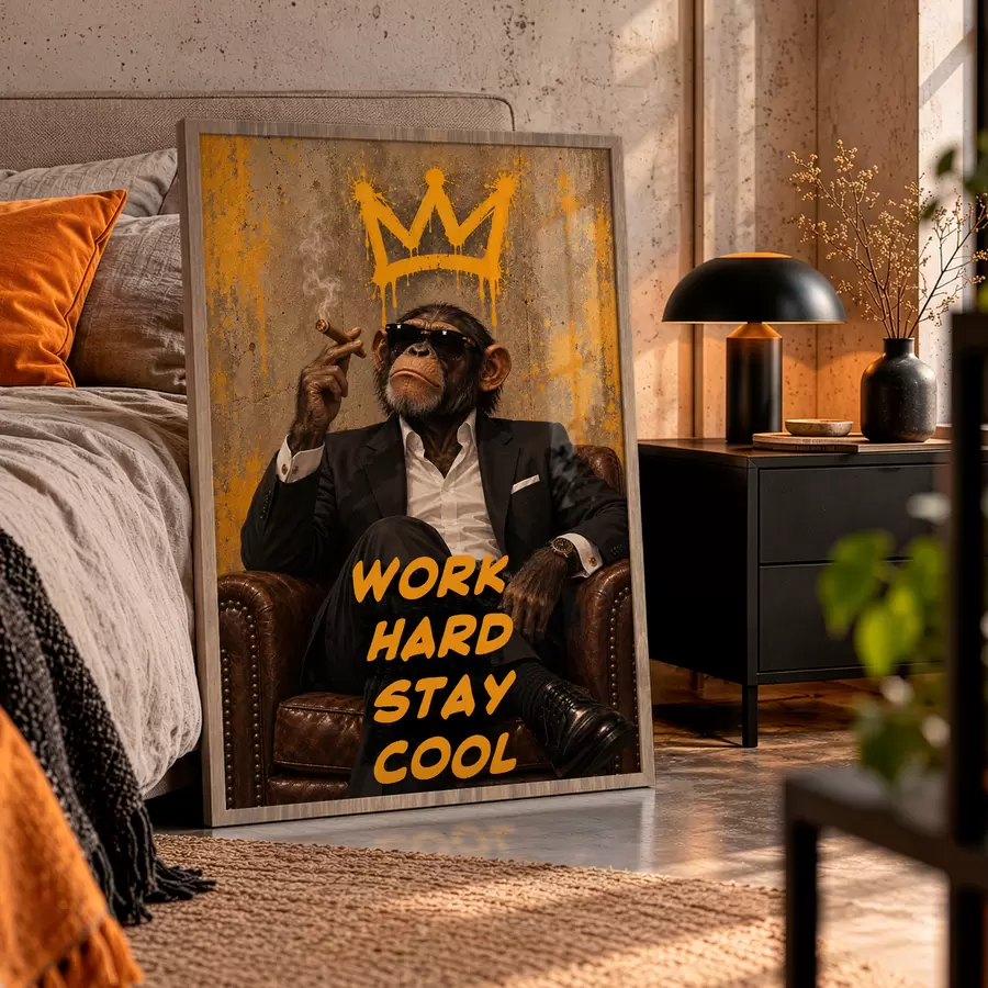 Fotobehang Kalm onder druk f50649