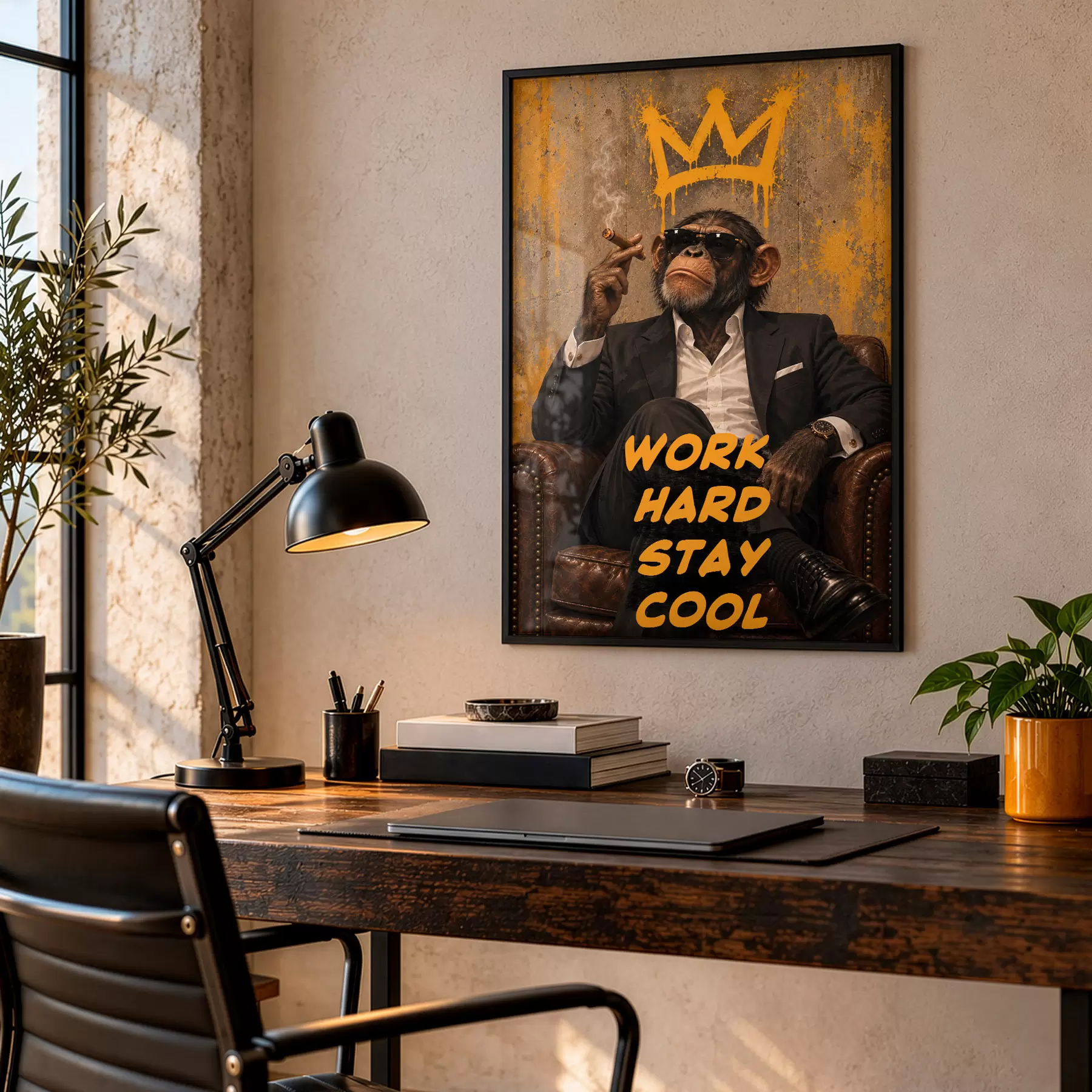 Fotobehang Kalm onder druk f50649