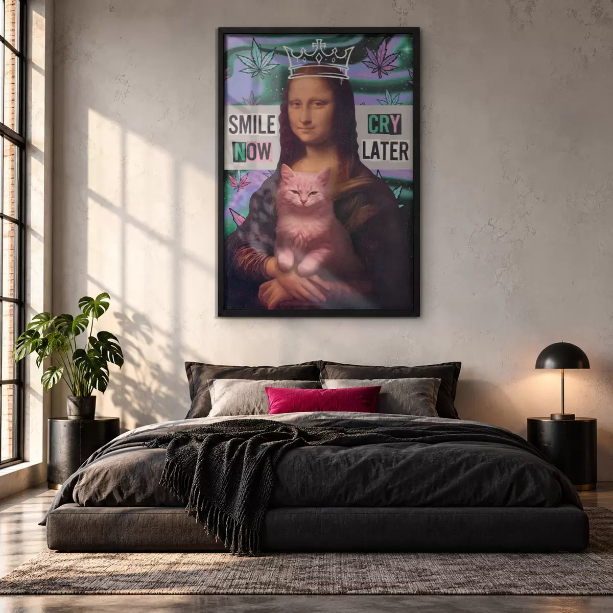 Poster Mona met karakter f50650
