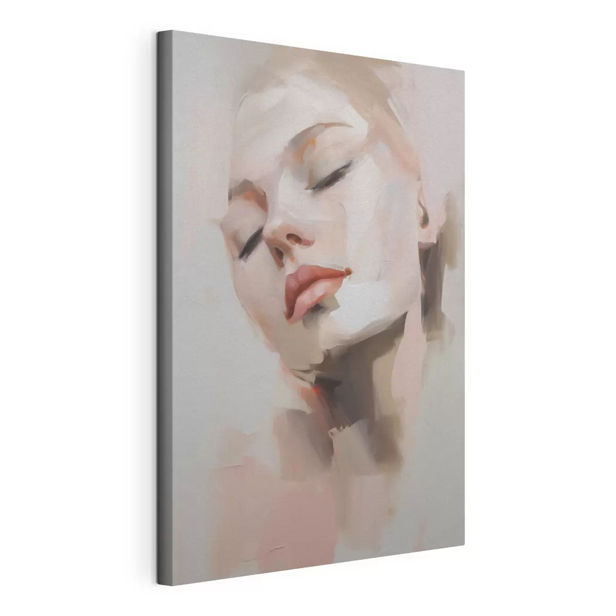  Schilderijen Abstract portret van een jonge vrouw s50977