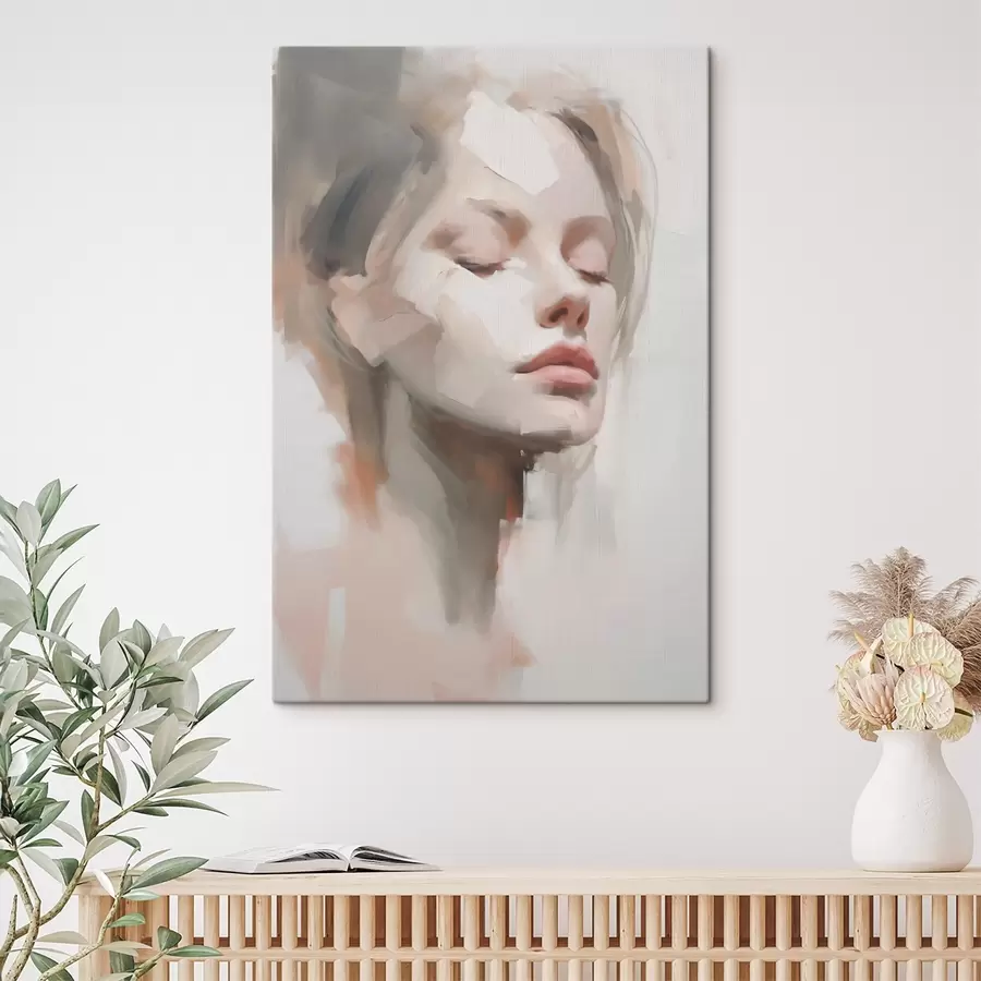  Schilderijen Abstract portret s50978