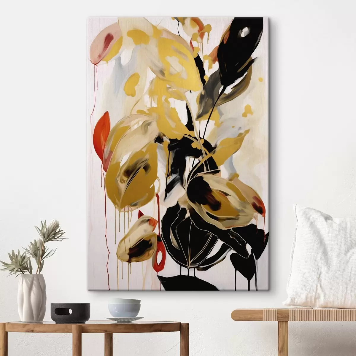  Schilderijen Chaotische abstractie, imitatie van de schilderkunst s50984